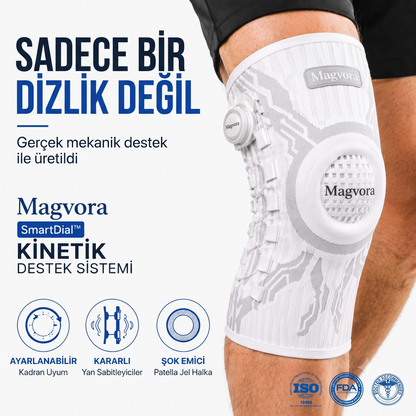 Magvora KineticPro™ Akıllı Destek Dizliği