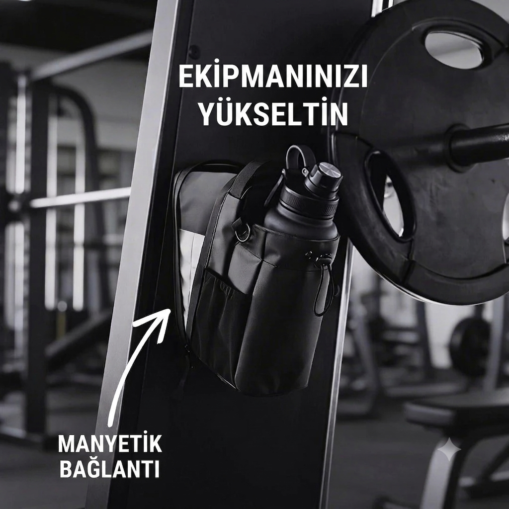 Magvora™ Manyetik Gym Çantası