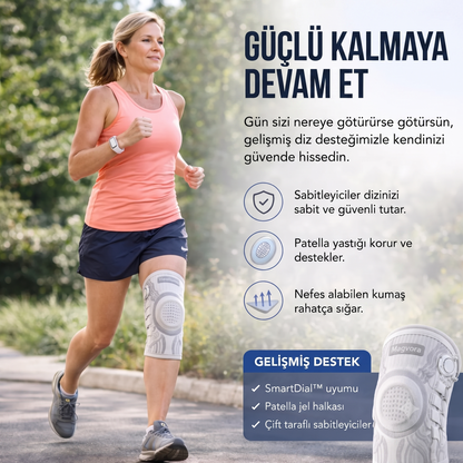 Magvora KineticPro™ Akıllı Destek Dizliği
