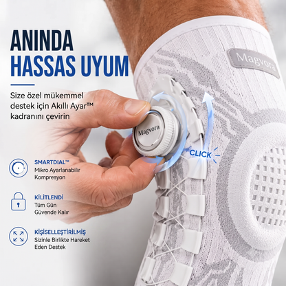 Magvora KineticPro™ Akıllı Destek Dizliği